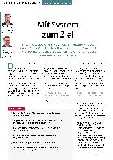 Vorschauseite 1: Mit System zum Ziel