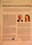 Vorschauseite 1: Teilnahmerate ausbaufähig.