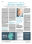 Vorschauseite 1: Digitalisierung, ja – aber mit welchem Anbieter?