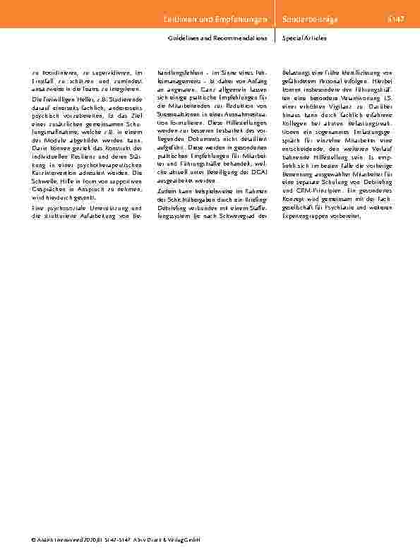 Vorschauseite 6: Schulungen von freiwilligen medizinischen Helfenden bei Einsätzen während der COVID-19-Pandemie.