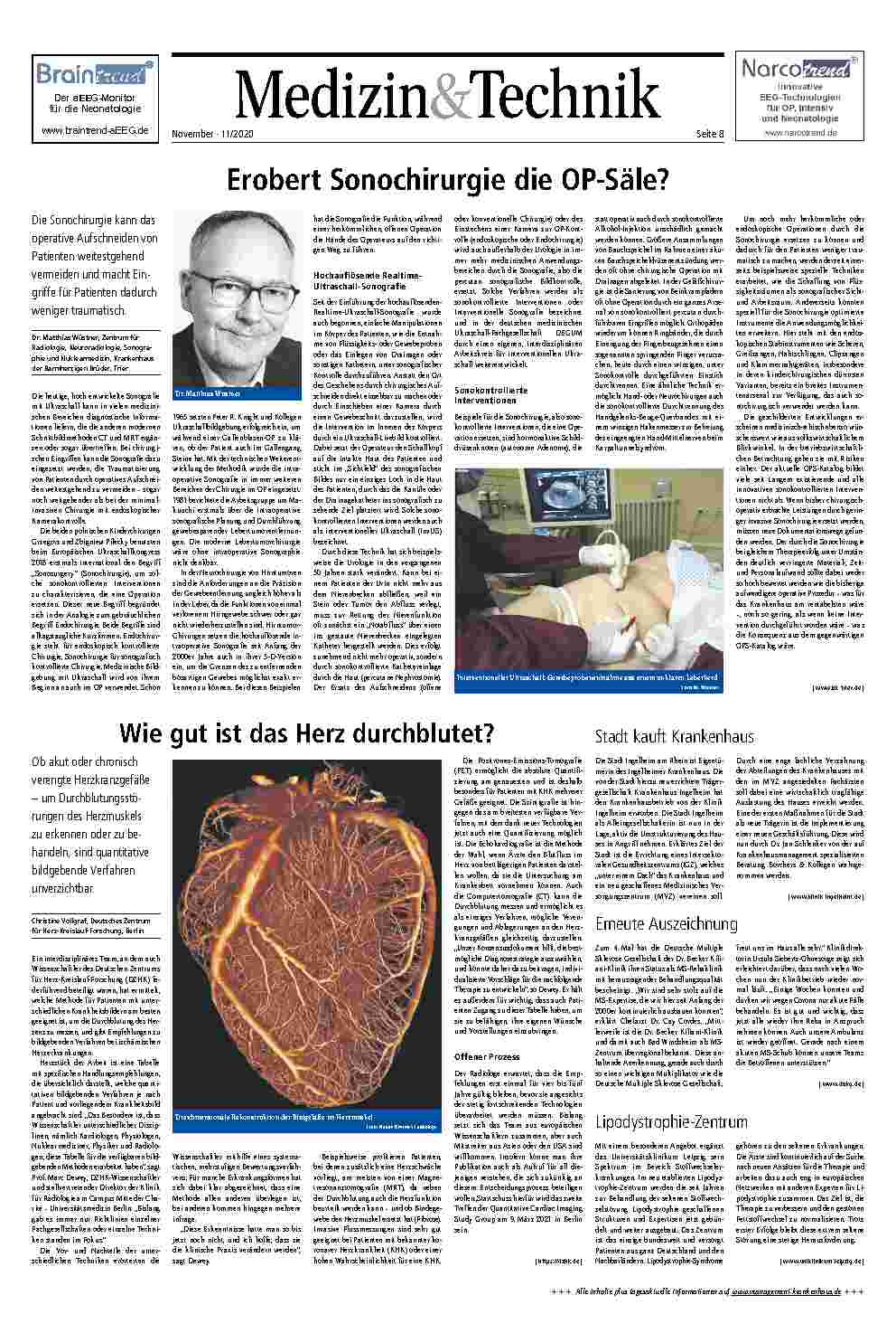 Vorschauseite 1: Medizin & Technik