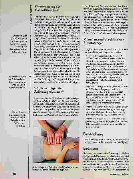 Vorschauseite 2: Funktionelle Cholangiopathie - eine Belastung mit großen Folgen