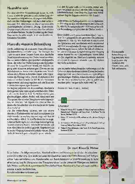 Vorschauseite 5: Funktionelle Cholangiopathie - eine Belastung mit großen Folgen