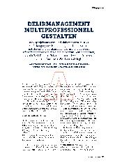 Vorschauseite 1: Delirmanagement multiprofessionell gestalten