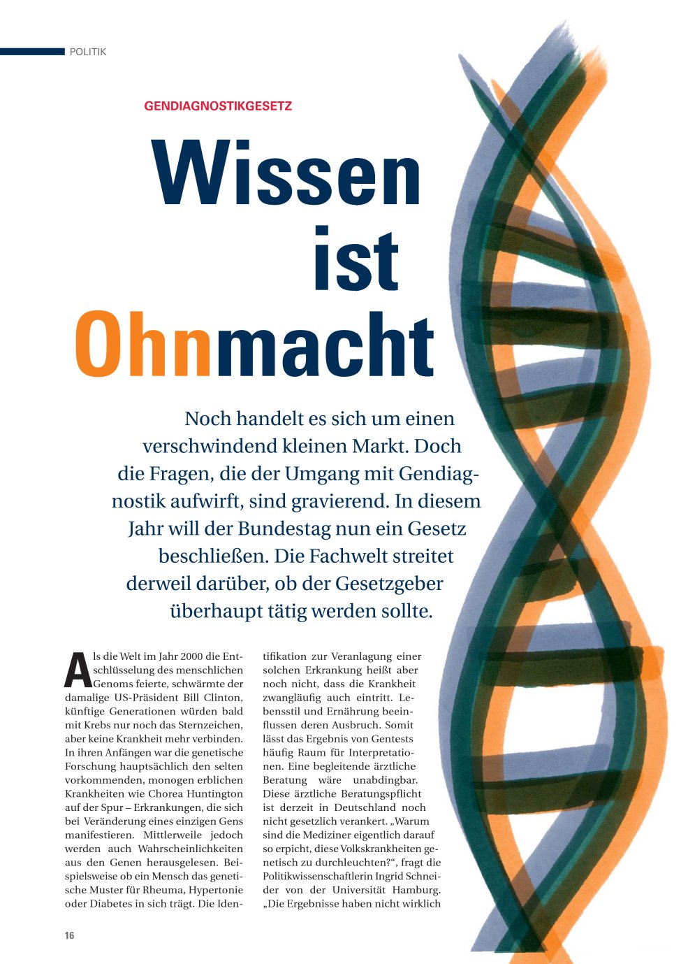Vorschauseite 1: Wissen ist Ohnmacht