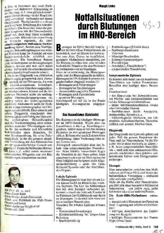 Vorschauseite 2: Plötzliche Hörstörungen - Ursachen und Behandlungsmöglichkeiten