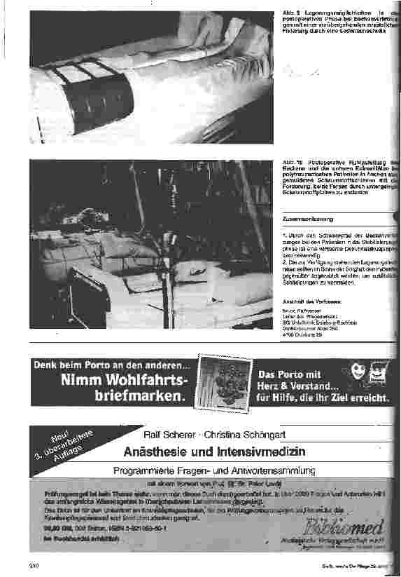 Vorschauseite 3: Prä-und postoperative Lagerungsmaßnahmen bei Beckenverletzungen