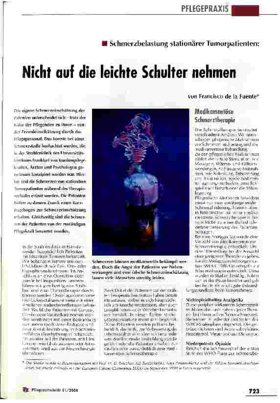 Vorschauseite 1: Nicht auf die leichte Schulter nehmen
