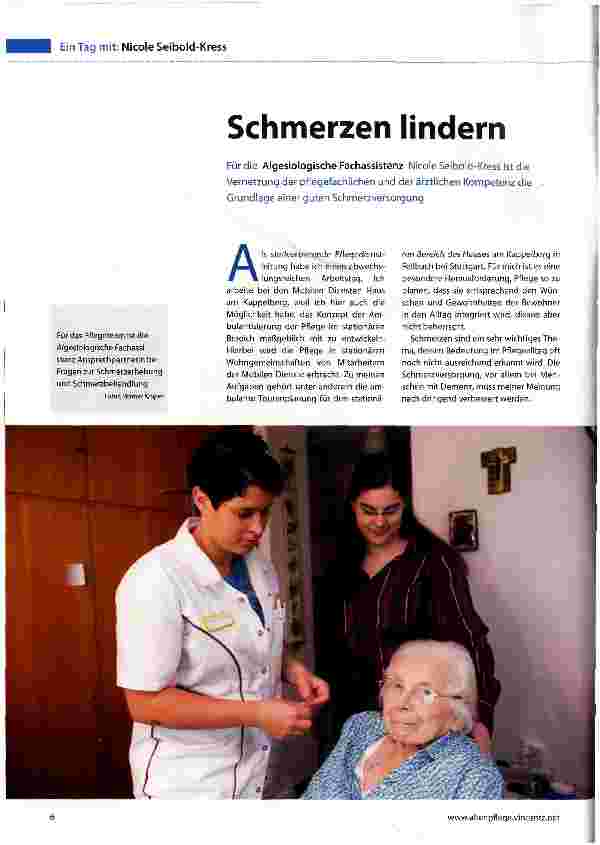 Vorschauseite 1: Schmerzen lindern