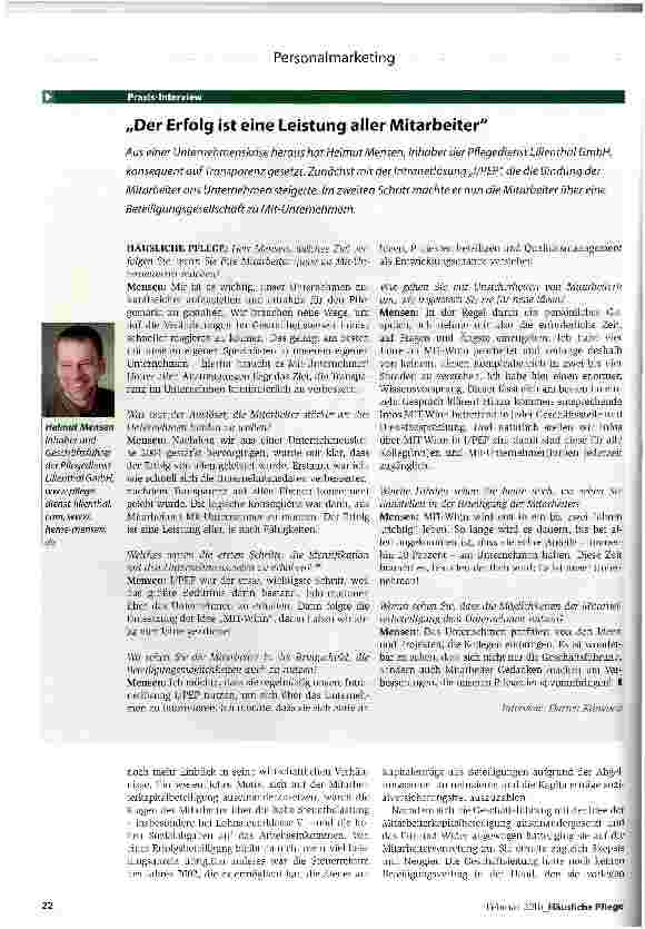 Vorschauseite 3: Schritt für Schritt mehr Identifikation stiften