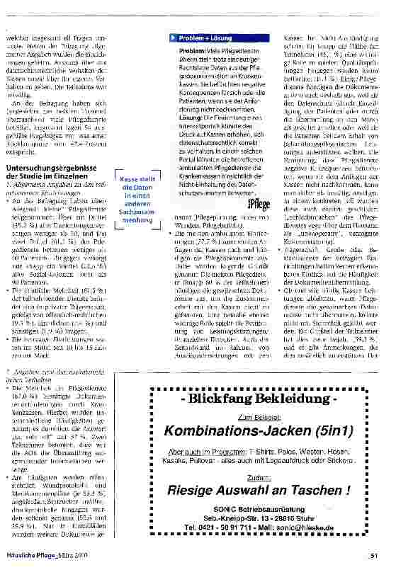 Vorschauseite 2: Daten übermitteln verboten
