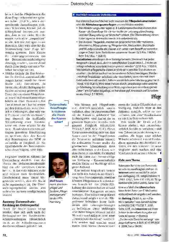 Vorschauseite 3: Daten übermitteln verboten