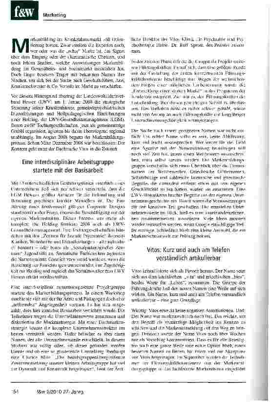 Vorschauseite 2: In nur fünf Monaten zur neuen Marke