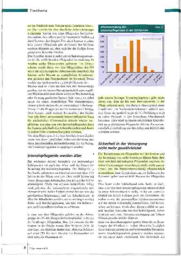 Vorschauseite 3: Intensivpflege unter Druck
