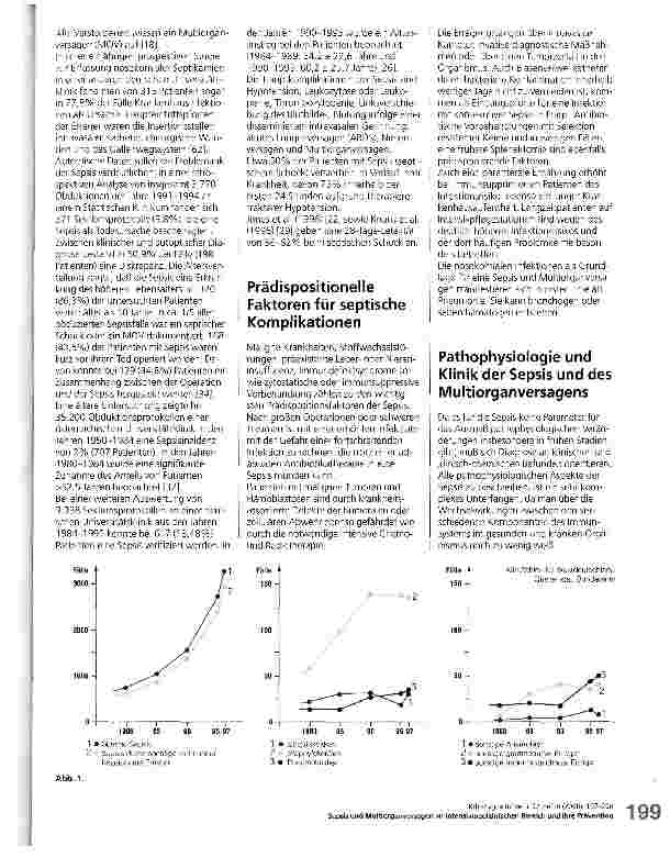Vorschauseite 3: Sepsis und Multiorganversagen im intersivmedizinischen Bereich und ihre Prävention Eine interdisziplinäre Aufgabe der Medizin
