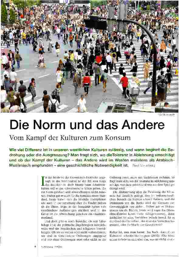 Vorschauseite 1: Die Norm und das Andere