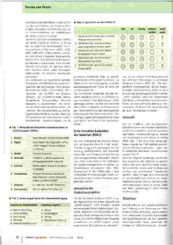 Vorschauseite 3: „LKGSF komplex - das neue Instrument für die LKGSF-Diagnostik