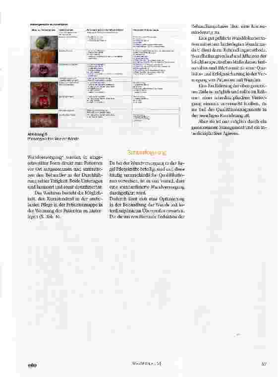 Vorschauseite 4: Wunddokumentation in der podologischen Praxis