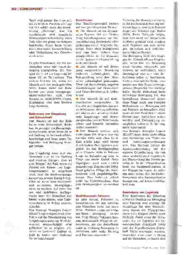 Vorschauseite 3: Bewegen und Lagern sind kein Widerspruch