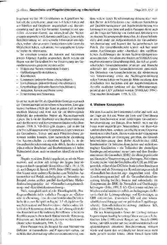 Vorschauseite 3: Gesundheitsund Pflegeberichterstattung in Deutschland Zu Stand und Perspektiven
