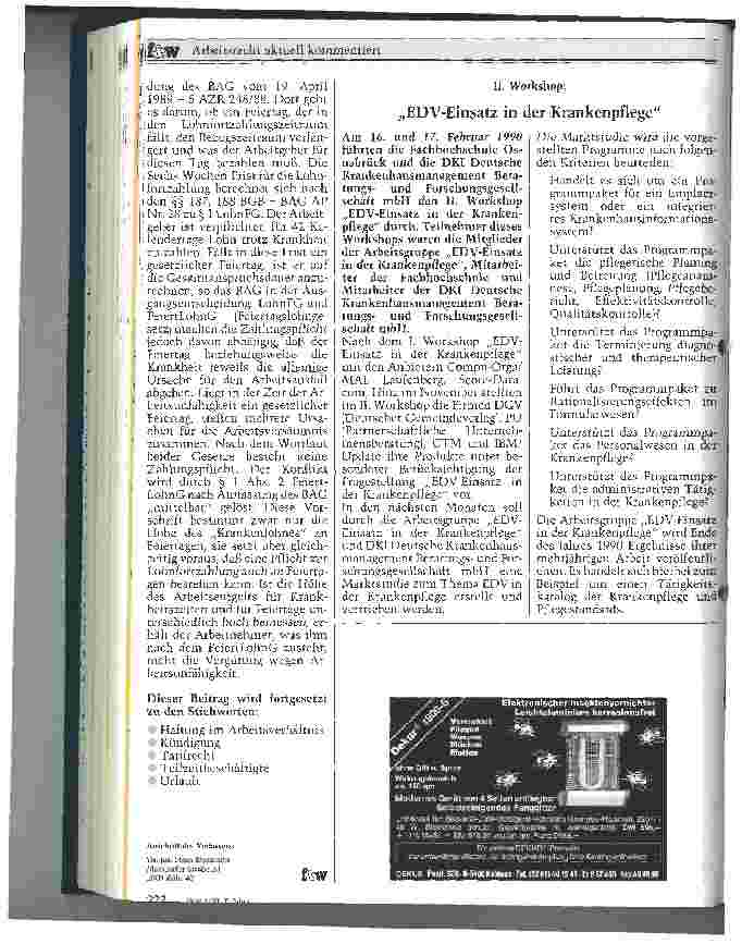 Vorschauseite 4: Neuere Rechtsprechung des Bundesarbeitsgerichts Teil 3