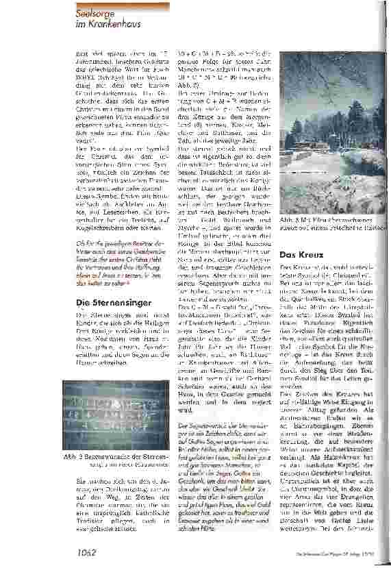 Vorschauseite 2: Kreuze, Fisch und Sternensinger