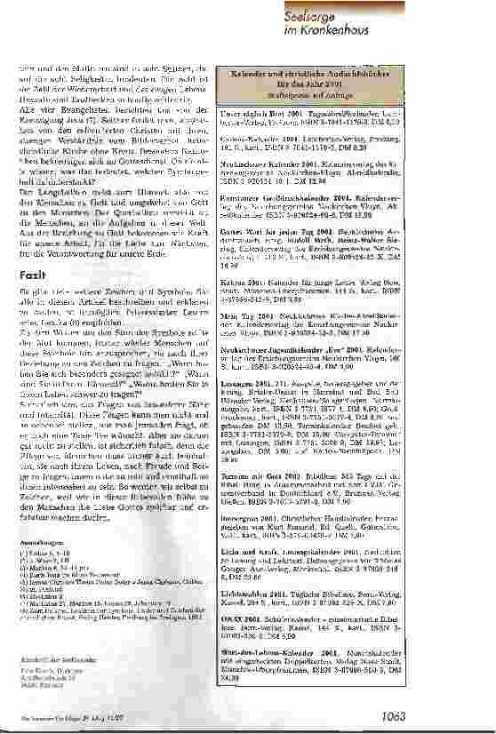 Vorschauseite 3: Kreuze, Fisch und Sternensinger