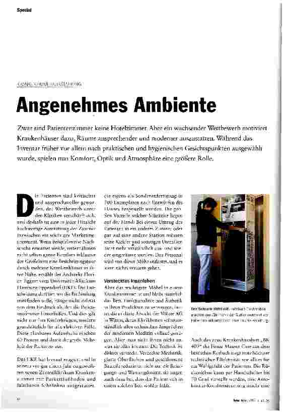 Vorschauseite 1: Angenehmes Ambiente