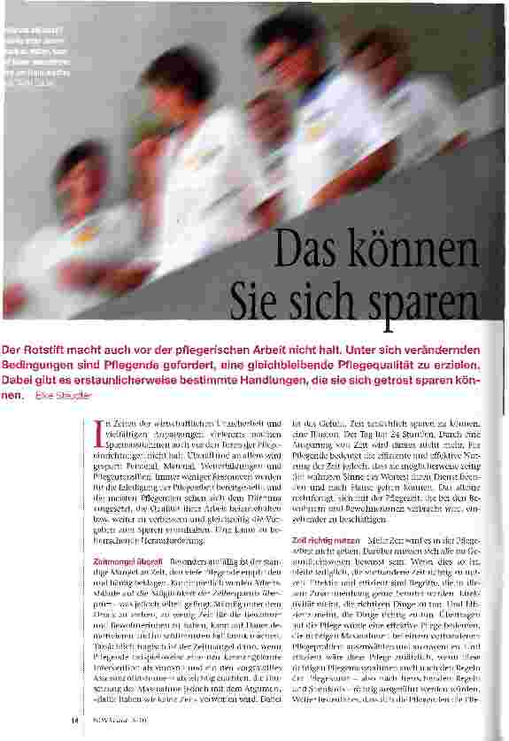 Vorschauseite 1: Das können Sie sich sparen