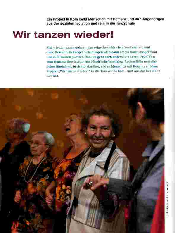 Vorschauseite 1: Wir tanzen wieder!