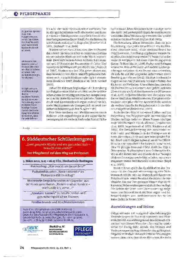 Vorschauseite 2: Multidisziplinäre Konzepte schaffen