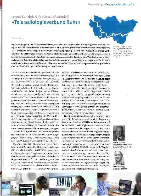 Vorschauseite 1: Teleradiologieverbund Ruhr