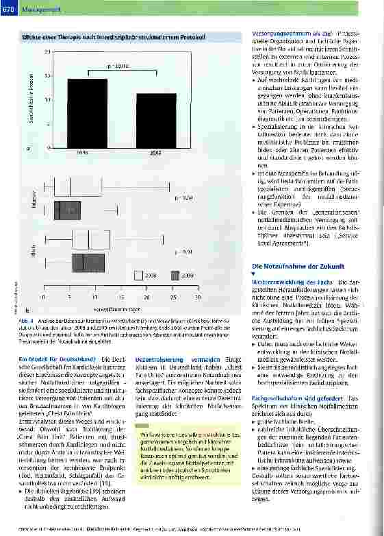 Vorschauseite 5: Professionalisierung der klinischen Notfallmedizin Gegenwart und Zukunft
