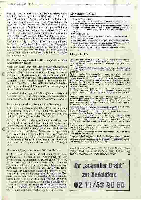 Vorschauseite 6: Krankenhausplanung aus der Sicht des Krankenhausträgers