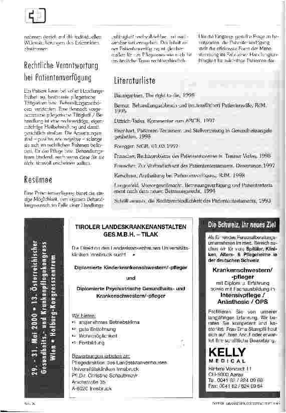 Vorschauseite 3: Patientenverfügung eine effektive Form der Patienten-Mitbestimmung?