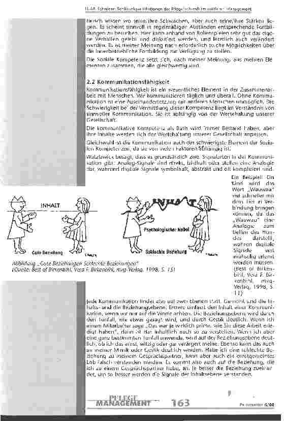 Vorschauseite 4: Schlüsselqualifikationen als Kernkompetenzen der Pflegefachkraft im mittleren Management