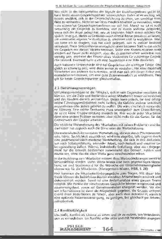 Vorschauseite 5: Schlüsselqualifikationen als Kernkompetenzen der Pflegefachkraft im mittleren Management