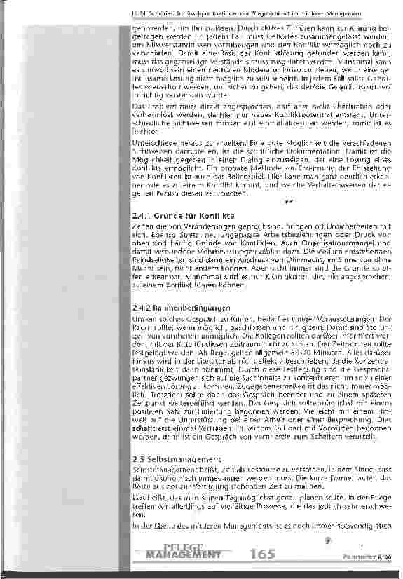 Vorschauseite 6: Schlüsselqualifikationen als Kernkompetenzen der Pflegefachkraft im mittleren Management
