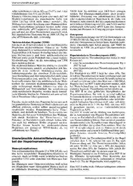 Vorschauseite 4: Leitlinien zur stationären und ambulanten Thromboembolie-Prophylaxe in der Chirurgie Expertengespräche zur Thromboembolie-Prophylaxe 1997 und 2000
