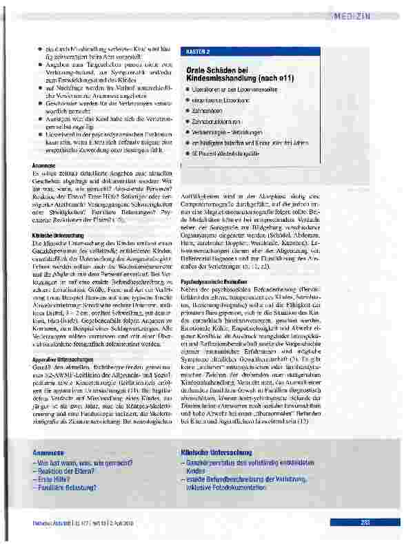 Vorschauseite 3: Misshandlung und Vernachlässigung von Kindern - Diagnose und Vorgehen