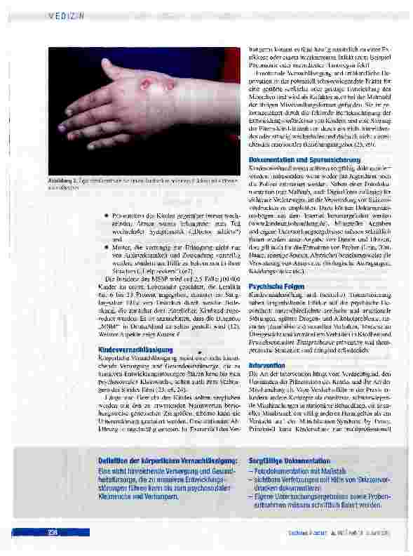 Vorschauseite 6: Misshandlung und Vernachlässigung von Kindern - Diagnose und Vorgehen