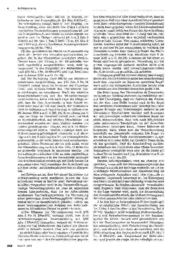 Vorschauseite 3: Mitbestimmung beim Absehen von der Ausschreibung
