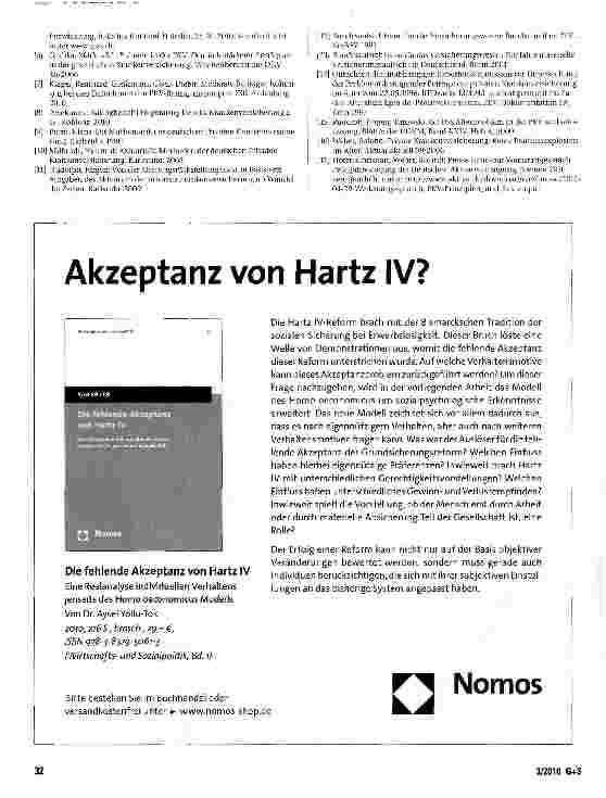 Vorschauseite 6: Zu den Altersbeiträgen in der privaten Krankenversicherung 10 Jahre nach Umsetzung der Empfehlungen der Wasem-Kommission - Eine Zwischenbilanz