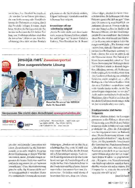 Vorschauseite 3: Medizinprodukte auf dem Prüfstand