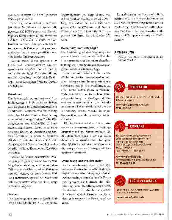 Vorschauseite 3: Nordic Walking