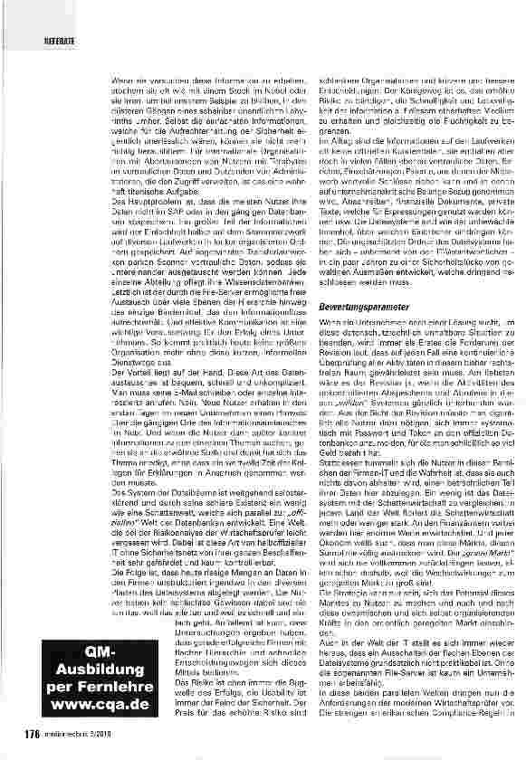 Vorschauseite 3: Berechtigungsverwaltung heute - Der Weg aus dem Labyrinth