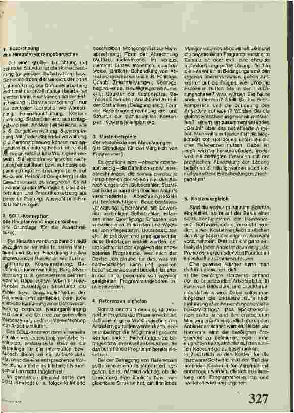 Vorschauseite 2: Auf der Suche nach einer guten EDV-Lösung