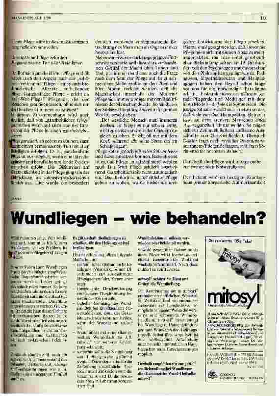 Vorschauseite 2: Ganzheitliche Pflege - was ist das, was kann sie leisten?