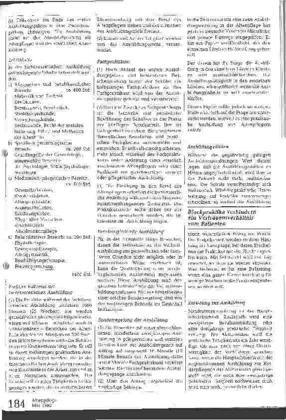 Vorschauseite 2: Ausbildung im Widerstreit