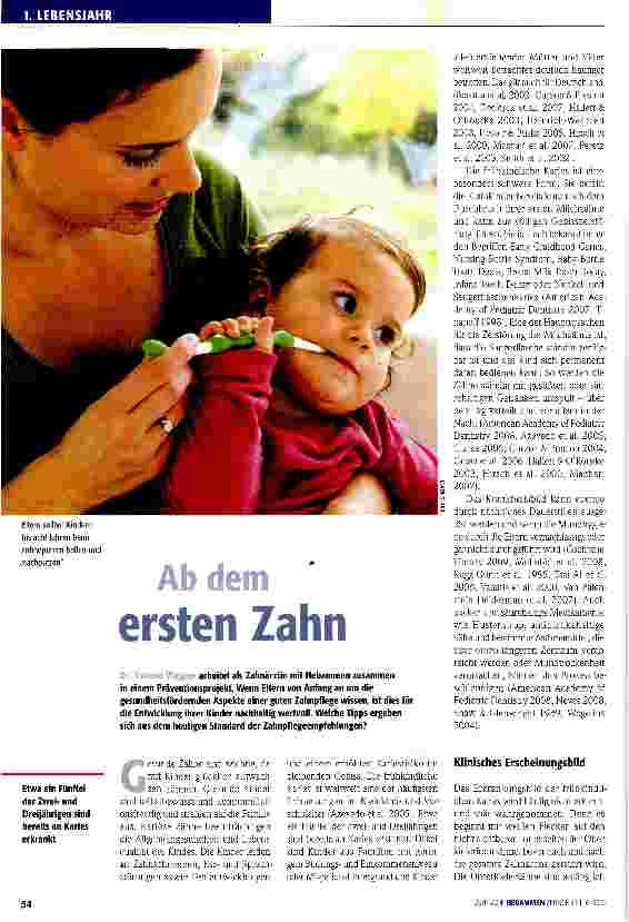 Vorschauseite 1: Ab dem ersten Zahn